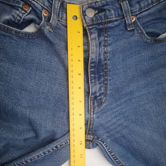 Levi's 511 Men's Size 32 Waist Medium Wash Made in Egypt Blue Jeans - Picture 10 of 11